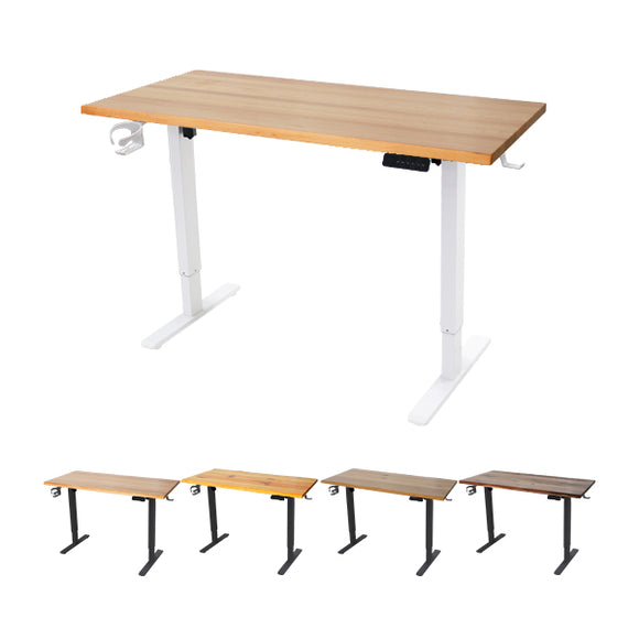 昇降デスク 電動 ハイグレードモデル PSE適合 160cm 1600mm 180cm 1800mm 高級 木製 天板 グロス加工 動荷重約100kg 静荷重約180kg スタンディングデスク 上下昇降 デスク 高さ調整 昇降式デスク 昇降テーブル 電動デスク ダブルモーター オフィス