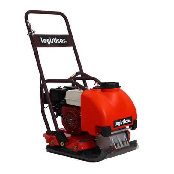 プレートコンパクター Honda GX160内蔵 4ストロークエンジン 5.5馬力 約87Kg 散水タンク付き ラバーマット付き 転圧機 転圧機械 振動コンパクター プレートラン