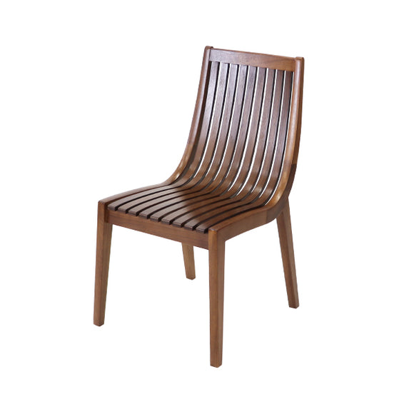 ダイニングチェア 2脚 セット 約W49.5×約D56.5×約H86.5(cm) 完成品 一人掛け 木製 椅子 イス いす チェア 背もたれ付き ダイニング リビング おしゃれ シンプル ブラウン