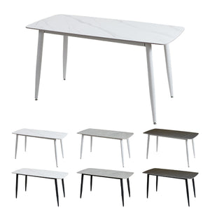 ダイニングテーブル セラミックテーブル 人工大理石 単品 幅約120cm 140cm 160cm 180cm 2人掛け 2人用 4人掛け 4人用 6人掛け 6人用 セラミック 高級 天板 耐荷重約70kg 耐熱温度約1500℃ 大理石調 ダイニング 食卓テーブル キッチンテーブルモダン 家具