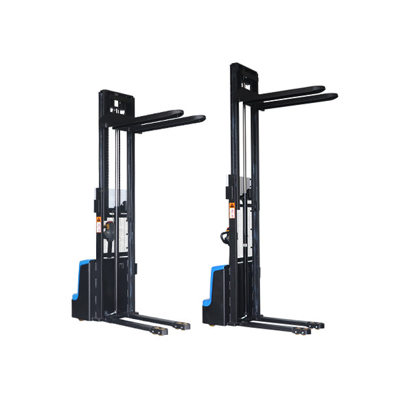 電動スタッカー 自走式 電動昇降 電動走行 パワーリフター 昇降 最高位2500mm 3000mm 荷重1200kg 1500kg 1.2t 1.5t フォーク幅560mm 電動 スタッカー 電動リフター 伸縮 ハイアップ スタッカー スタッカートラック フォーク 250cm 300cm