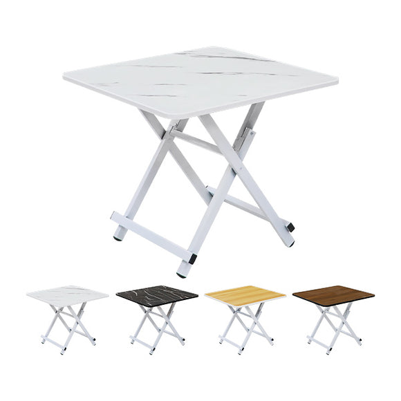 折りたたみテーブル ダイニングテーブル 約幅60×奥行60×高さ53cm 耐荷重約70kg 完成品 組み立て不要 合板 軽量 コンパクト 折りたたみ式 折りたたみデスク パソコンデスク 木製天板 テーブル 食卓 勉強机 作業机 ワークテーブル ウォールデスク