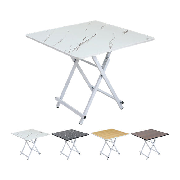 折りたたみテーブル ダイニングテーブル 約幅80×奥行80×高さ70cm 耐荷重約70kg 完成品 組み立て不要 合板 軽量 コンパクト 折りたたみ式 折りたたみデスク パソコンデスク 木製天板 テーブル 食卓 勉強机 作業机 ワークテーブル ウォールデスク