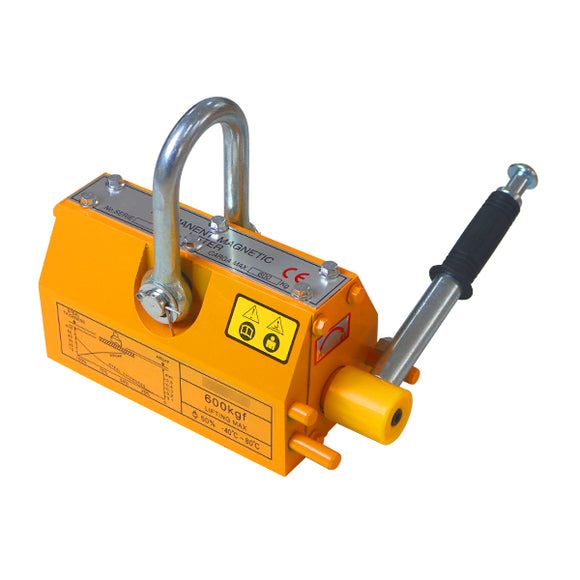 リフティングマグネット 永久磁石 電源不要 吊り上げ重量 約600kg 約0.6t ネオジム磁石 シャックル リフティング マグネット 永磁 マグネットリフター クレーン