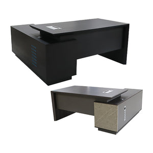 プレジデントデスク エグゼクティブデスク L字型 サイドキャビネット