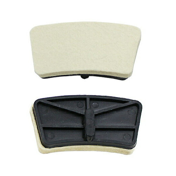 ブレーキパッド 2個セット ピスト式 本格スピンバイク 手動ブレーキ付 非常ブレーキ付 ホイル17.5kg スピンバイク フィットネスバイク 穴あき サドル スピニン