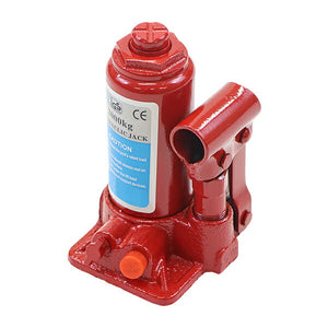 選べる2カラー 油圧式 ボトルジャッキ 定格荷重約2t 約2.0t 約2000kg 1台 単品 油圧ジャッキ だるまジャッキ ダルマジャッキ ジャッキ 手動 安全弁付き ジャッ