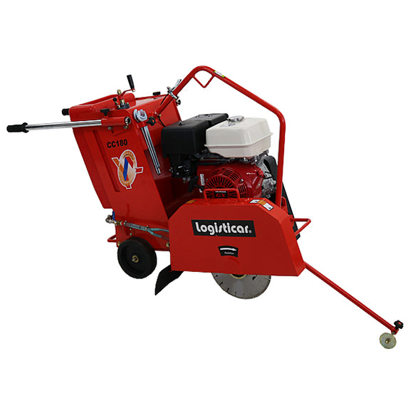 コンクリートカッター Honda GX390内蔵 4ストロークエンジン 13馬力 ダイヤモンドブレード付き 水タンク付き 切断深度約170mm 手押し式 アスファルトカッター