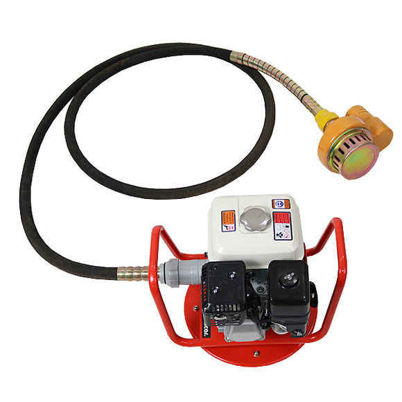 ポンプ 水中ポンプ Honda GX160付き 土木 建築 工事 フレキ式水中ポンプ ホンダ エンジン 揚程約18m 揚水量1300L/H 吐出口約7.5cm シャフト長さ約5m 水抜き 水