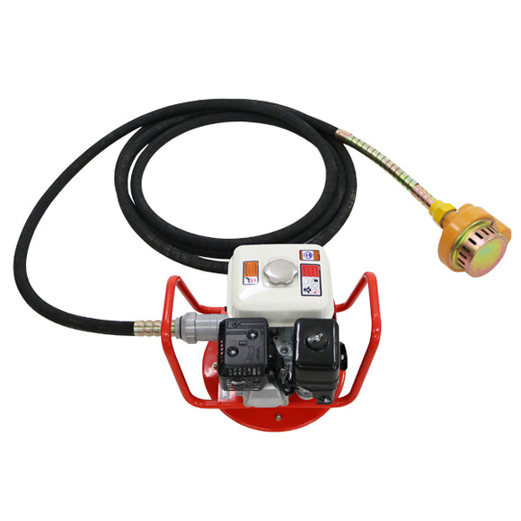 ポンプ 水中ポンプ Honda GX160付き 土木 建築 工事 フレキ式水中ポンプ ホンダ エンジン 揚程約18m 揚水量1300L/H 吐出口約7.5cm シャフト長さ約9m 水抜き 水