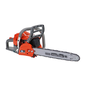 チェーンソー エンジン式 16インチ 最大切断径37cm 排気量約39.6cc 馬力2.2hp ハイグレードモデル 軽量 2ストロークエンジン エンジンチェーンソー チェンソー 16インチ プロ仕様チェーンソー交換用チェーン 2本パック - ピッチ