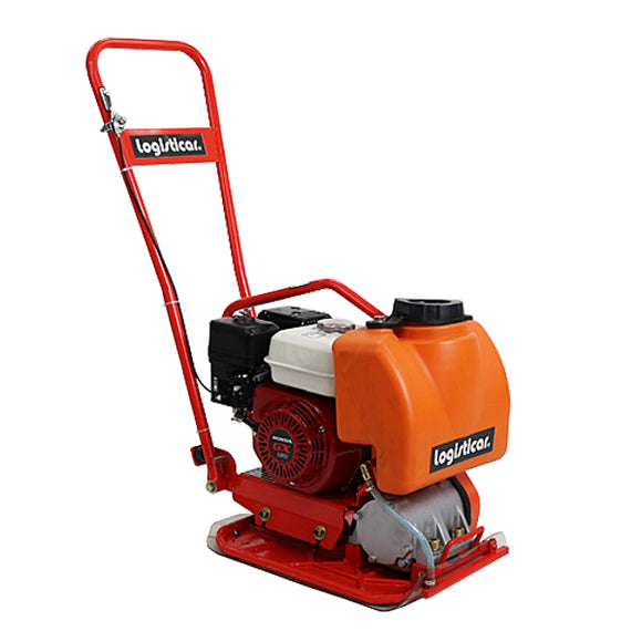 プレートコンパクター Honda GX160内蔵 4ストロークエンジン 5.5馬力 約61kg 散水タンク付き ラバーマット付き 転圧機 転圧機械 振動コンパクター プレートラン