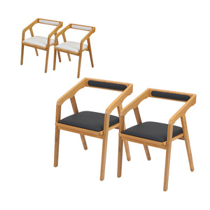 人気在庫あ送料無料 ダイニングチェア アッシュウッド 黒 2脚セット 約W51.5×約D53×約H74(cm) 完成品 無垢材 オフィスチェア 一人掛け 木製 椅子 ダイニングチェア