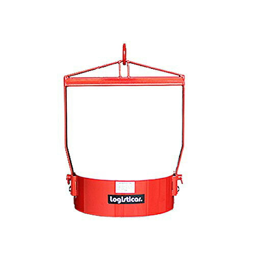 ドラム缶回転吊り具 荷重365kg スチール 赤 ドラム缶回転吊り具 ドラム缶反転吊り具 吊具 吊り具 回転 反転 ドラム吊り回転機 ドラム反転ハンガー ドラム缶 運