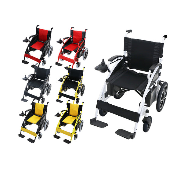 電動車椅子 選べるカラー 折りたたみ 車椅子 PSE適合 TAISコード取得済 ...
