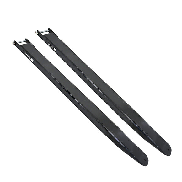 サヤフォーク 長さ約1800mm 板厚約6mm クローズドボトム フォークリフト用つけツメ 長さ約180cm フォークリフト アタッチメント スチール 運搬 荷役 サヤ フォ