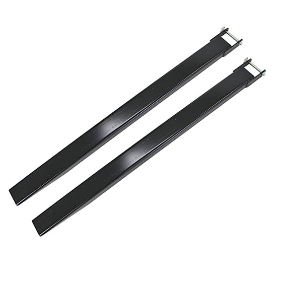 サヤフォーク 長さ1800mm 板厚6mm オープンボトム フォークリフト用つけツメ 長さ180cm フォークリフト アタッチメント スチール 運搬 荷役 サヤ フォーク 延長