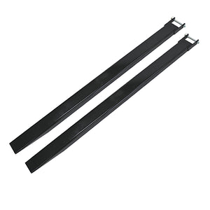 サヤフォーク 長さ2100mm 板厚6mm オープンボトム フォークリフト用つけツメ 長さ210cm フォークリフト アタッチメント スチール 運搬 荷役 サヤ フォーク 延長
