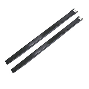 サヤフォーク 長さ2400mm 板厚6mm オープンボトム フォークリフト用つけツメ 長さ240cm フォークリフト アタッチメント スチール 運搬 荷役 サヤ フォーク 延長