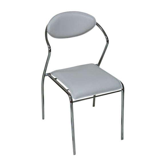 ミーティング ダイニングチェア１脚 ホワイト C-69