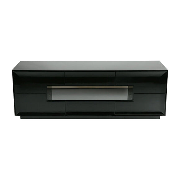 プラズマ ユニット テレビ台 AVボード ローボード BK