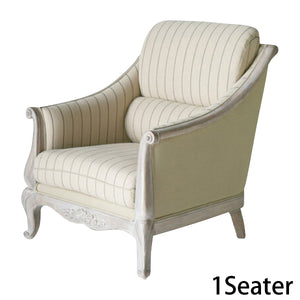 アンティーク調 1 seater ソファ シングルソファ アンティークソファ