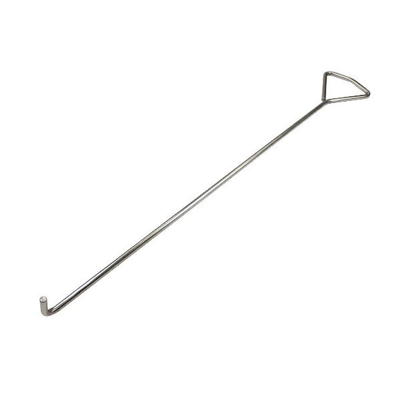 パレットフック マンホールリフター 1本 ステンレス製 ハイグレードモデル SUS304 直径約8mm 長さ約800mm マンホール グレーチング フック リフター 引っ張り棒