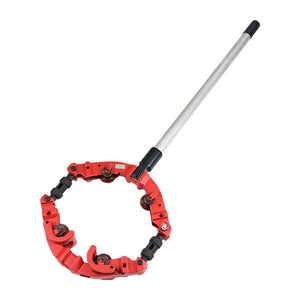 パイプカッター 4枚刃 対応パイプ外径 約10～14インチ 10B～14B 約273.1～355.6mm 250A～350A 大口径 大型 パイプカッタ 単管カッター 手動 ロータリーパイプカ