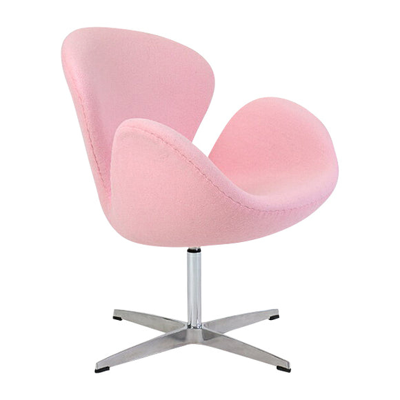スワンチェアSwan Chair 北欧デザイン ファブリック LIGHTPINK ライトピンク