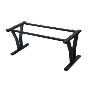 テーブル 脚 脚のみ デスク 一枚板天板用 Y型 ブラック 黒 金属 パーツ DIY 約W173×D70×H70cm クッション材付き ネジ ダイニングテーブル おしゃれ Y字 V型 V字 レッグ アイアン脚 一枚板脚 テーブル脚 家具 付け替え 交換 自作 リメイク リフォーム